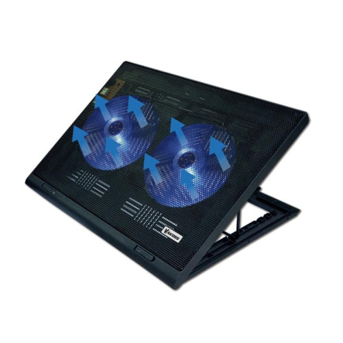 Podstawka chłodząca pod notebook VAKOSS LF-2463UK (17.x cala; 2 wentylatory; HUB)-843626