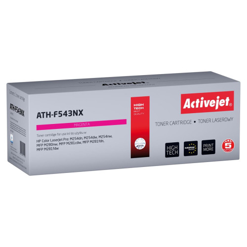 Activejet ATH-F543NX Toner (zamiennik HP 540 CF543X; Supreme; 2500 stron; purpurowy)-8479706