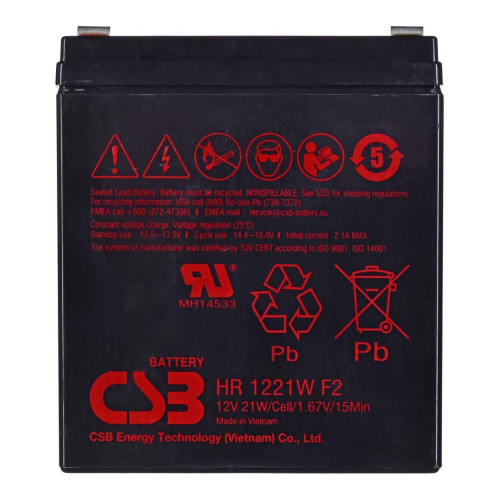 akumulator CSB HR1221WF2 12V 5,3Ah-8480345