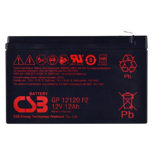 Akumulator CSB GP12120F2 12V 12Ah-8504243