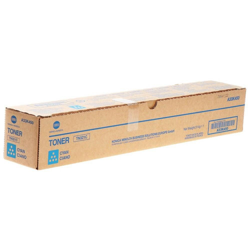 Konica-Minolta Toner TN-321 A33K450 Cyan-8549742