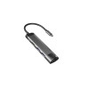 Stacja dokująca Multi Port Fowler Go USB-C - Hub 2x USB 3.0, HDMI 4K, USB-C PD, RJ45 -8554177