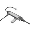 Stacja dokująca Multi Port Fowler Go USB-C - Hub 2x USB 3.0, HDMI 4K, USB-C PD, RJ45-8554180
