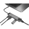 Stacja dokująca Multi Port Fowler Go USB-C - Hub 2x USB 3.0, HDMI 4K, USB-C PD, RJ45-8554184