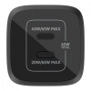 Ładowarka podwójna ścienna 65W USB-C GAN z PPS czarna-8555183