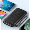 Powerbank PB56 10000mAh 2xUSB czarny-8556621