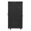 Szafa rack stojąca 19 cali 27U 800x1200 czarna drzwi szklane LCD FLAT PACK-8557265