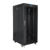 Szafa rack stojąca 19 cali 27U 800x1200 czarna drzwi szklane LCD FLAT PACK-8557266