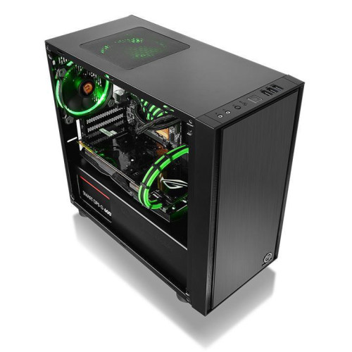Obudowa Thermaltake Versa H17 Window CA-1J1-00S1WN-00 (Micro ATX, Mini ATX; kolor czarny)-855075
