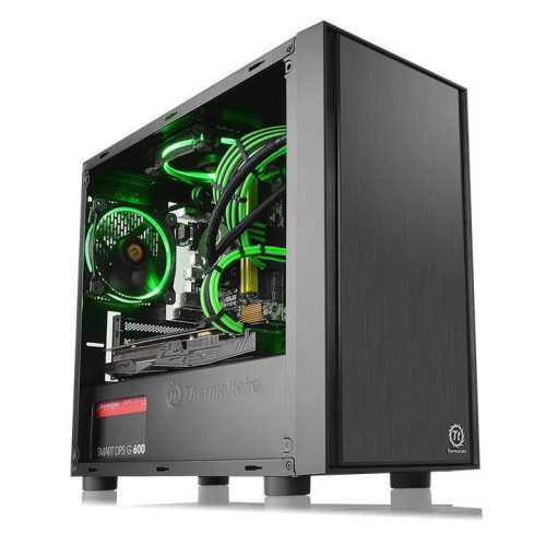 Obudowa Thermaltake Versa H17 Window CA-1J1-00S1WN-00 (Micro ATX, Mini ATX; kolor czarny)-855079