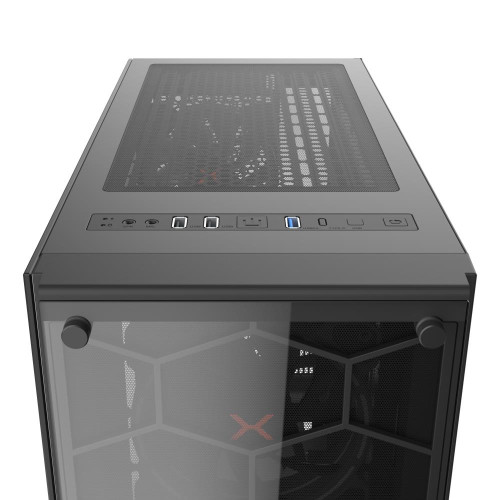 Obudowa KRUX Leda Black-855096