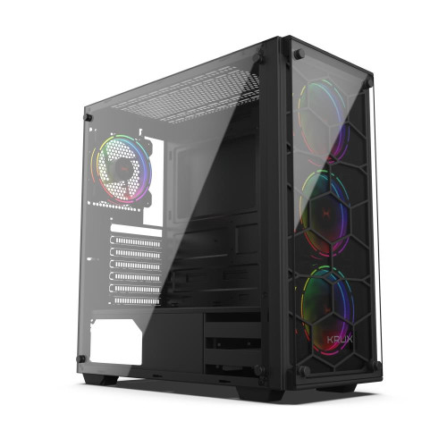 Obudowa KRUX Leda Black-855098