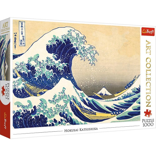 Puzzle 1000 elementów Art Collection Wielka fala w Kanagawie-799508