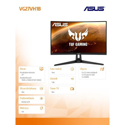 Monitor 27 cali VG27VH1B -8551536