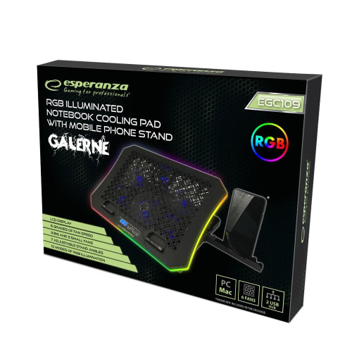Podstawka chłodząca gaming RGB Galerne-8553255
