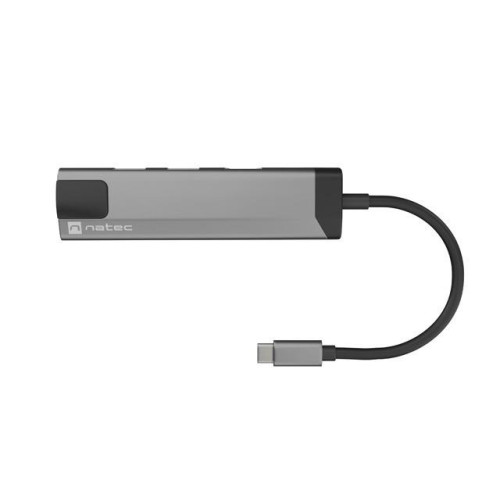 Stacja dokująca Multi Port Fowler Go USB-C - Hub 2x USB 3.0, HDMI 4K, USB-C PD, RJ45-8554183