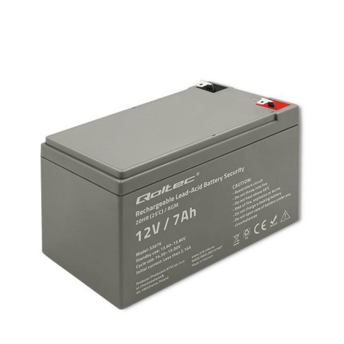 Akumulator AGM | 12V | 7Ah | max. 105A | Security -8555973