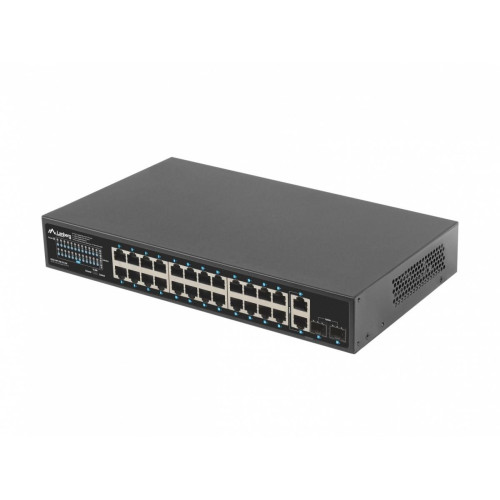 Switch 24x1GB POE+ 2xGB 2x rack 19'' gigabit ethernet 250W-8556139