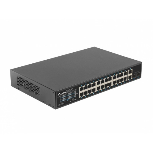 Switch 24x1GB POE+ 2xGB 2x rack 19'' gigabit ethernet 250W-8556140