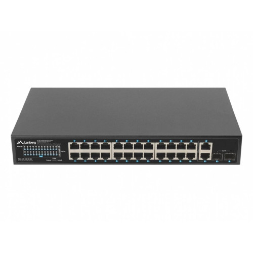 Switch 24x1GB POE+ 2xGB 2x rack 19'' gigabit ethernet 250W-8556141