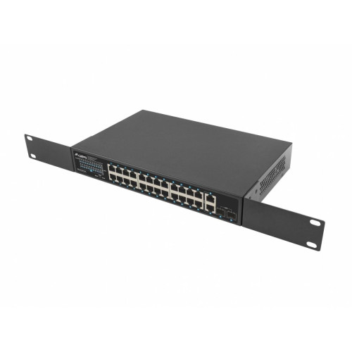 Switch 24x1GB POE+ 2xGB 2xSFP rack 19'' gigabit ethernet 360W-8556144