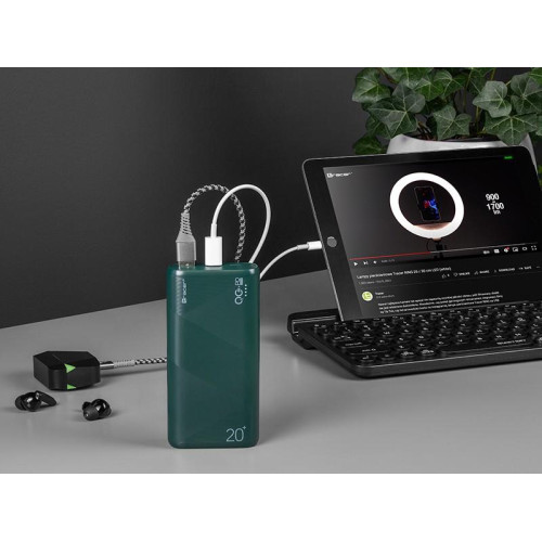 Powerbank Kori 20000mAh QC3.0-PD20W GR zielony-8556336