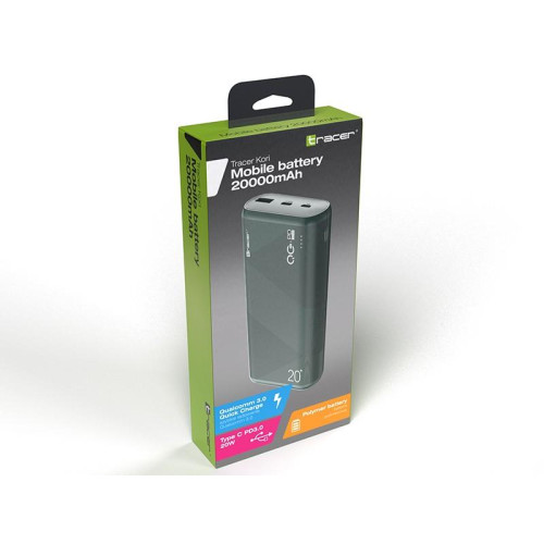Powerbank Kori 20000mAh QC3.0-PD20W GR zielony-8556337