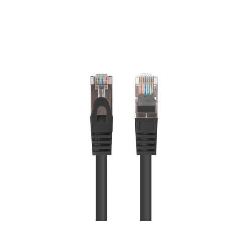 Patchcord kat.6 FTP 1m czarny 10-pak fluke passed-8556586