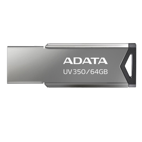 Pendrive ADATA UV350 AUV350-64G-RBK (64GB; USB 3.1; kolor srebrny)-856274