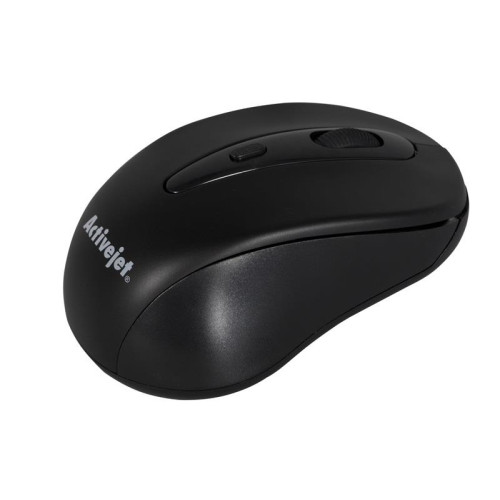 Activejet Mysz bezprzewodowa USB AMY-213 (optyczna; 1600 DPI; kolor czarny)-857027
