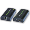 TECHLY EXTENDER SPLITTER HDMI PO SKRĘTCE OVER IP DO 120M 1080P IDATA EXTIP-373-8590188