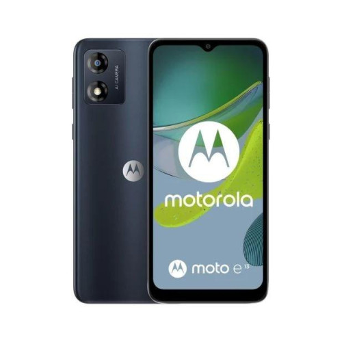 Smartfon Motorola Moto E13 2/64GB 6,5" IPS 1600x720 5000mAh Dual SIM 4G Cosmic Black-8591660