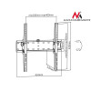 Uchwyt do TV 32-55 cali MC-665 40kg-862377