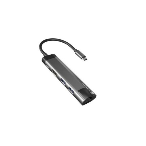 NATEC MULTIPORT FOWLER GO USB-C -> HUB USB 3.0 X2, HDMI 4K, USB-C PD, RJ45 NMP-1985-8625896
