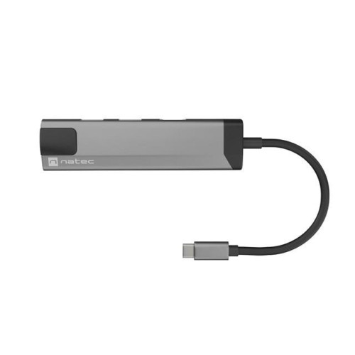 NATEC MULTIPORT FOWLER GO USB-C -> HUB USB 3.0 X2, HDMI 4K, USB-C PD, RJ45 NMP-1985-8625898