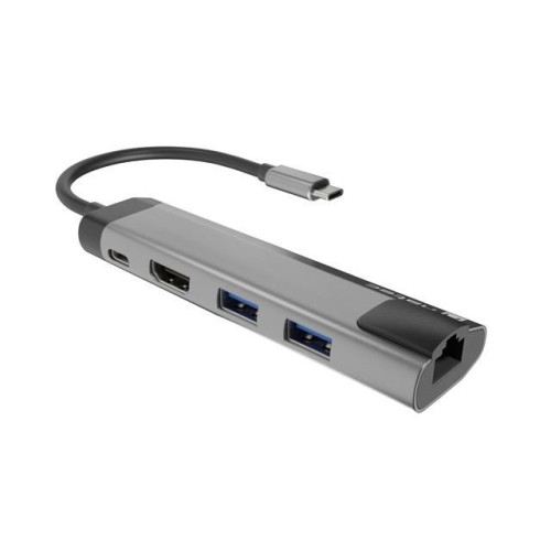 NATEC MULTIPORT FOWLER GO USB-C -> HUB USB 3.0 X2, HDMI 4K, USB-C PD, RJ45 NMP-1985-8625903