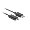 Kabel DisplayPort (M) V1.1 -> HDMI (M) 1.8m czarny -8656987