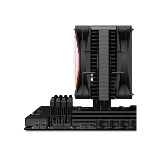 Wentylator CPU T120 RGB Czarny -8655197
