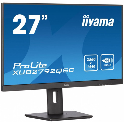 Monitor 27 cali XUB2792QSC-B5 IPS,QHD,USB-C,HDMI,DP,USB3.0,HAS(150mm) -8656791