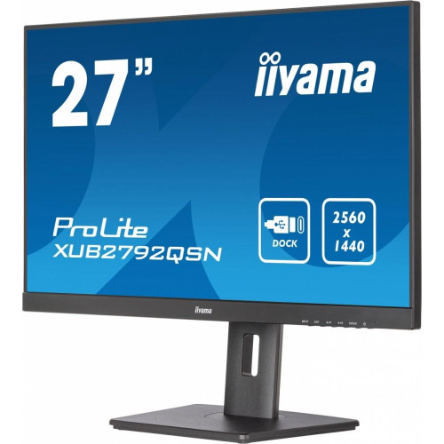 Monitor 27 cali XUB2792QSN-B5 IPS,QHD,USB-c Dock,HDMI,DP,HAS(150mm)-8656807