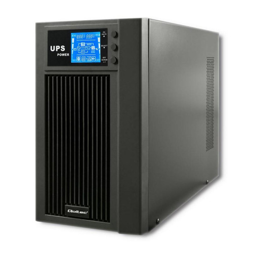 Zasilacz awaryjny UPS, on-line, czysta fala sinusoidalna, 3KVA, 2.4W, LCD, USB-865682