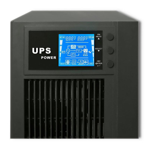 Zasilacz awaryjny UPS, on-line, czysta fala sinusoidalna, 3KVA, 2.4W, LCD, USB-865683