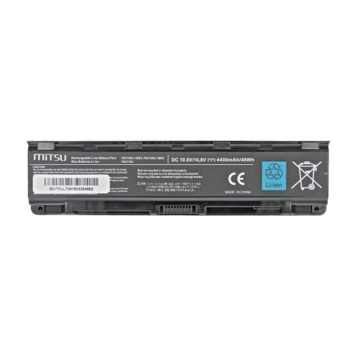 Bateria do Toshiba C50, C55, C70, L70 4400 mAh (48 Wh) 10.8 - 11.1 Volt-867261