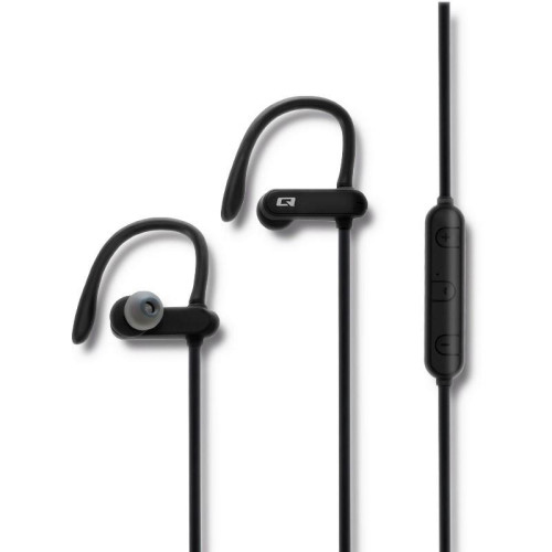 Słuchawki sportowe bezprzewodowe | dokanałowe | BT4.2 | mikrofon | super bass | czarne -867823