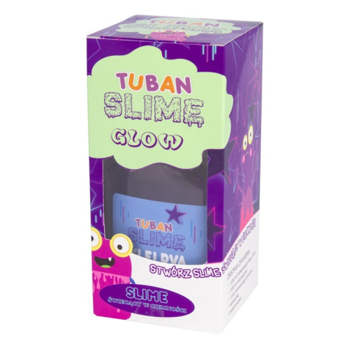 Zestaw super slime - Glow in the dark