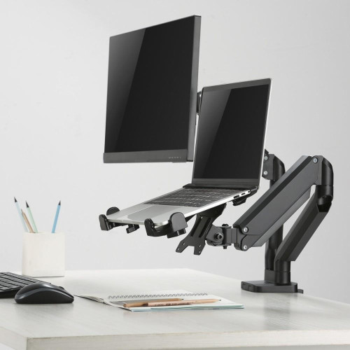 Uchwyt biurkowy laptopa 11-17 cali do pracy stojąco siedzącej-870668