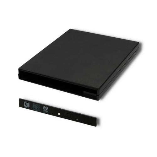 Obudowa/kieszeń na napęd optyczny CD/DVD SATA | USB2.0 | 9.5mm -870855