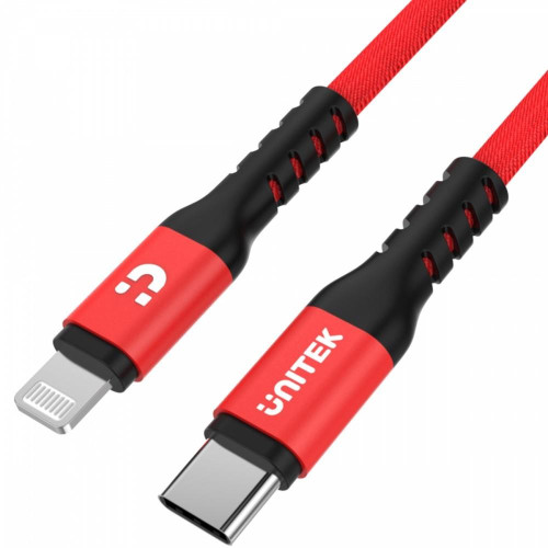 Kabel USB Typ-C - Lightning C14060RD 1,0m, M/M, MFI-872473