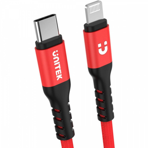 Kabel USB Typ-C - Lightning C14060RD 1,0m, M/M, MFI-872474