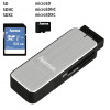 Czytnik kart SD/microSD USB 3.0 srebrny -874555